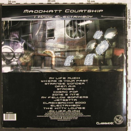 Maddkatt Courtship: I Know Electrikboy, 33rpm, ffrr (3984 29244-1), D, 1999 Typ: 4*12" Best.-Nr.: V63 Preis: 17,50 Euro
