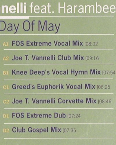 Vannelli,Joe T. f. Harambee: Sweetest day of May*7, Foc, Kontor (056), D, 1999 Typ: 12"*2 Best.-Nr.: V703 Preis: 6,00 Euro
