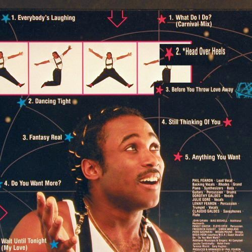 Fearon,Phil and Galaxy: Same, Island (206 345-620), D, 1984 Typ: LP Best.-Nr.: V827 Preis: 6,00 Euro