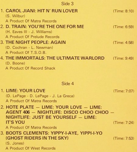 V.A.Disco Breaks on the Double: Skyy... Boots Clements, Foc, Ramshorn (2-6002), NL, 1982 Typ: 2LP Best.-Nr.: V828 Preis: 9,00 Euro