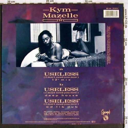 Mazelle,Kym: Useless *3, Syncopate (20 2976 6), D, 1988 Typ: 12" Best.-Nr.: V840 Preis: 4,00 Euro