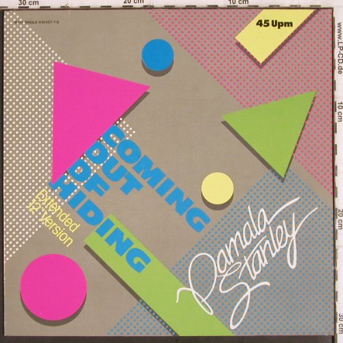 Stanley,Pamala: Coming out of hiding, ext.12"/instr, Mercury(818 827-1Q), D, 1983 - 12inch - V846 - 4,00 Euro