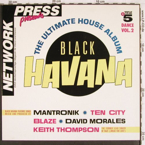 V.A.Black Havana Vol.2: Keith Thompson...Trio Zero, Capitol (7 90923 1), D, 1989 Typ: LP Best.-Nr.: V847 Preis: 5,00 Euro