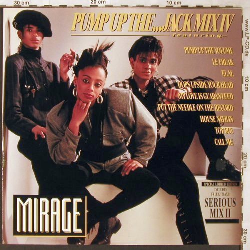 Mirage: Pump Up The...Jack Mix IV+1, BCM(B.C.24-2057-40), D,Bonus12",  - 12"*2 - V852 - 6,00 Euro