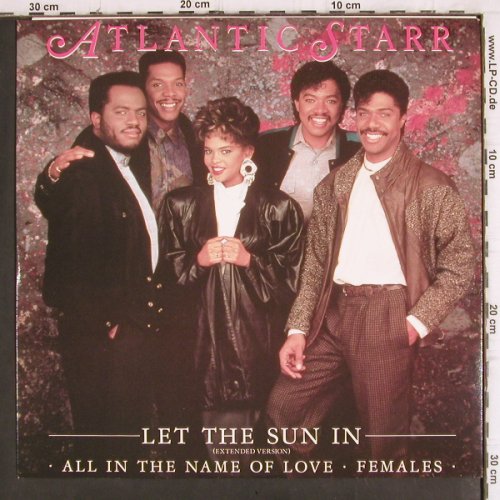 Atlantic Starr: Let The Sun In, WB (W8145T)(920 816-0), UK, 1987 - 12inch - V855 - 3,00 Euro