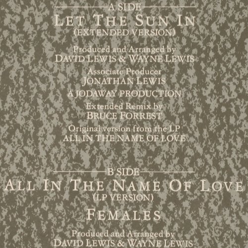 Atlantic Starr: Let The Sun In, WB (W8145T)(920 816-0), UK, 1987 - 12inch - V855 - 3,00 Euro