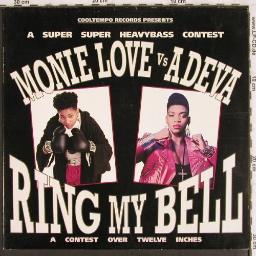 Monie Love vs Adeva: Ring my Bell  mix *3, Cooltempo(1C 060-323632), EEC, 1990 - 12inch - V856 - 4,00 Euro