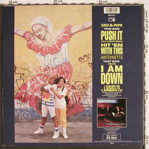 Salt 'n' Pepa: Push It full-L-rmx/Hit em../I am*3, Metronome(886270-1), D, 1988 - 12inch - V857 - 5,00 Euro