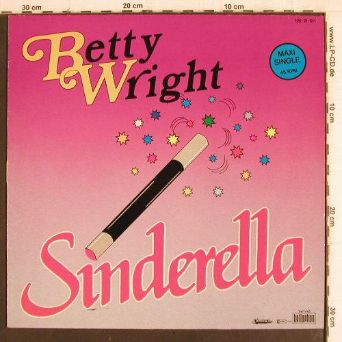 Wright,Betty: Sinderella*2, 6:30/instr., Jamaika/Bellaphon (120-21-011), D, 1985 Typ: 12" Best.-Nr.: V873 Preis: 4,00 Euro