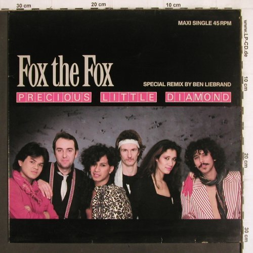 Fox The Fox: Precious Little Diamond,sp.mx,7:26, CBS (CBS 12.3858), NL, 1984 Typ: 12" Best.-Nr.: V875 Preis: 5,00 Euro