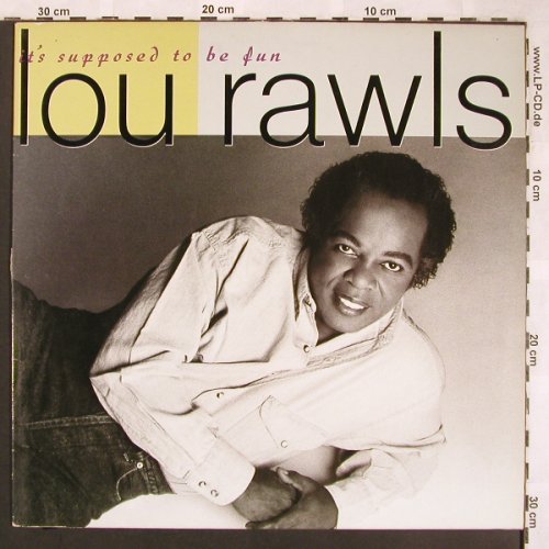Rawls,Lou: It's Supposed To Be Fun, Blue Note(7 93841 1), D, 1990 - LP - X1733 - 7,50 Euro