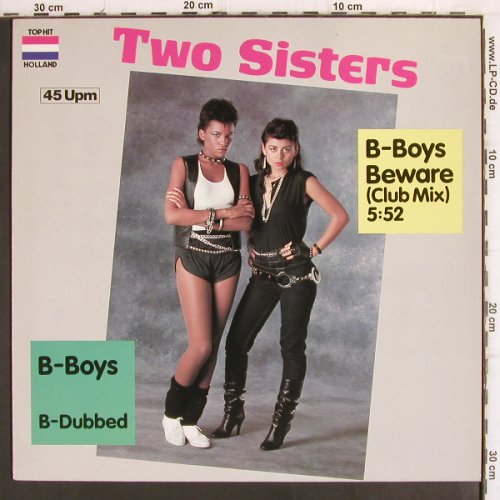 Two Sisters: B-Boys Beware(Club Mix), Metronome (817 829-1 ME), D, 1983 Typ: 12" Best.-Nr.: X2067 Preis: 2,00 Euro