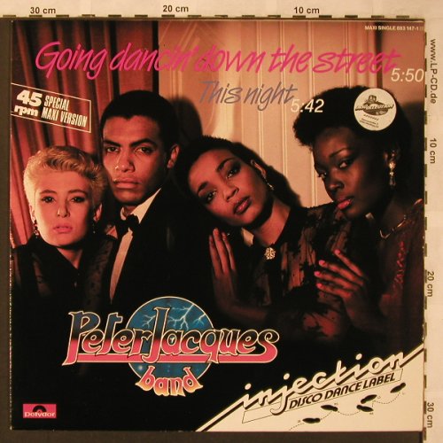 Jacques Band,Peter: Going Dancing Down The Street+1, Polydor(883 147-1), D, 1985 - 12inch - X2089 - 3,00 Euro