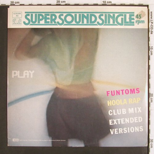 Funtoms: Hoola Rap*2 (club mx/ext.), Jupiter (6.20249 AE), D Typ: 12" Best.-Nr.: X2102 Preis: 2,00 Euro
