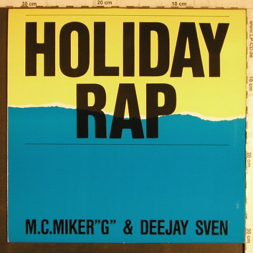 M.C.Miker G & Deejay Sven: Holiday Rap*3+1, Rush(608 437-213), D,  - 12inch - X2161 - 3,00 Euro