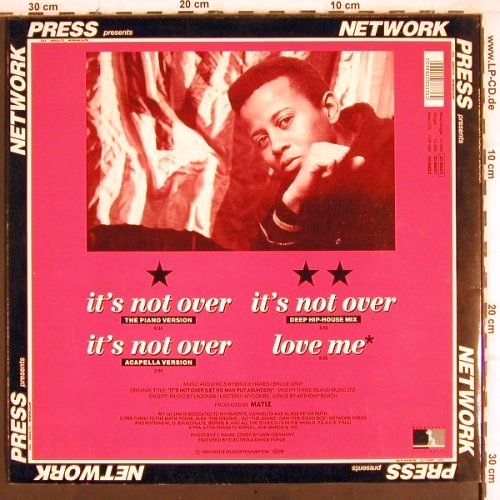 Beats 4 u feat. Anthony Roach: It's not over *3 / Love Me, Electrola(20 3883 6), D, 1990 - 12inch - X2167 - 2,00 Euro