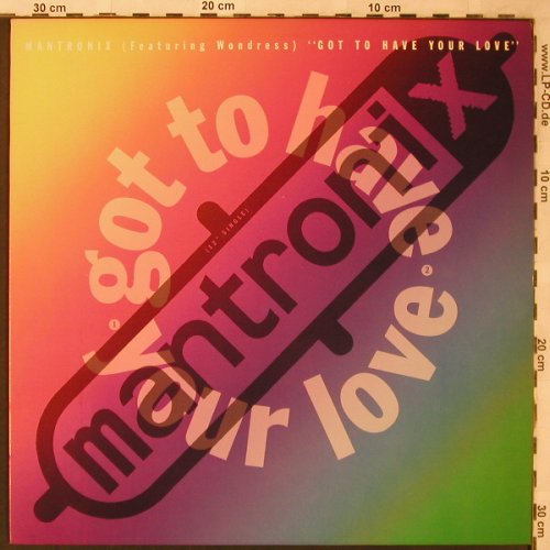 Mantronix: Got to have your love *6, Capitol(V-15521), US, 1989 - 12inch - X2201 - 3,00 Euro