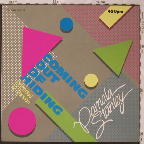 Stanley,Pamala: Coming out of hiding, ext.12"/instr, Mercury(818 827-1Q), D, 1983 - 12inch - X2222 - 3,00 Euro