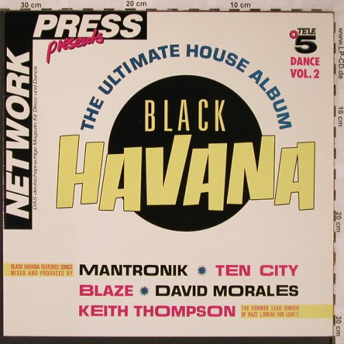 V.A.Black Havana Vol.2: Keith Thompson...Trio Zero, Capitol(7 90923 1), D, 1989 - LP - X2227 - 6,00 Euro
