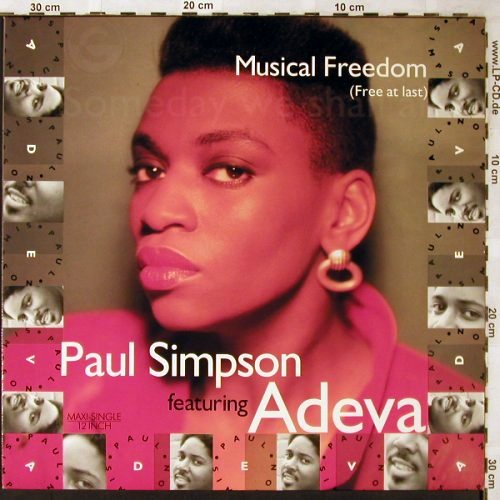 Simpson,Paul  feat. Adeva: Musical Freedom *3, Cooltempo/Chrysalis (612 214), D, 1988 Typ: 12" Best.-Nr.: X2228 Preis: 1,00 Euro