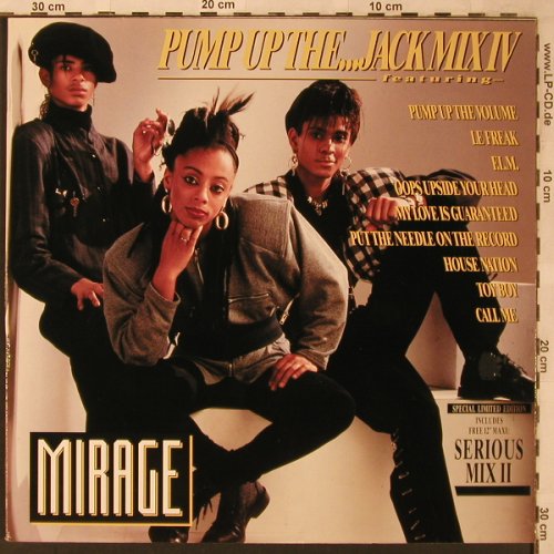 Mirage: Pump Up The...Jack Mix IV+1, BCM(B.C.24-2057-40), D,Bonus12",  - 12"*2 - X2250 - 7,50 Euro