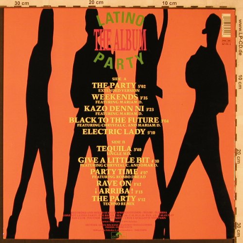 Latino Party: The Album, Polydor(847 574-1), D, 1990 - LP - X2292 - 6,00 Euro