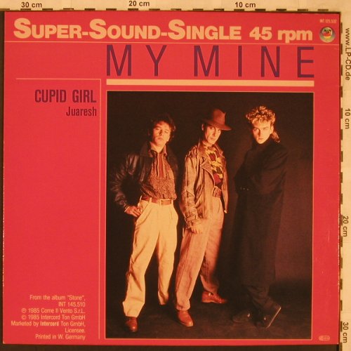 My Mine: Cupid Girl+1,multicol.Vinyl, Blow Up(INT 125.532), D, 1985 - 12inch - X2353 - 4,00 Euro