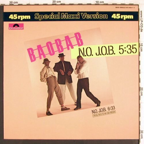 Baobab: N.O. J.O.B.*2, Polydor(815 484-1), D, 1983 - 12inch - X2370 - 4,00 Euro