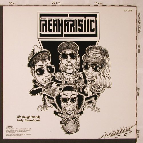 Freakaristic: Life(Tough World-Rough Times)+1, Injection(234.789), NL, 1987 - 12inch - X2625 - 4,00 Euro