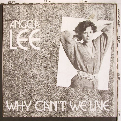 Lee,Angela: Why can't we live *2, m-/vg+, Rush Rec. (RR 12024), D Typ: 12" Best.-Nr.: X2652 Preis: 1,00 Euro