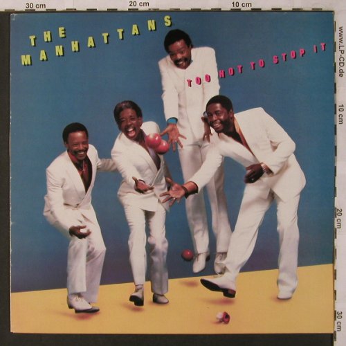 Manhattans: Too Hot To Stop It, CBS(CBS 26162), UK, 1985 - LP - X2782 - 6,00 Euro