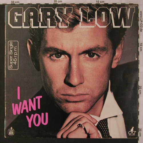 Low,Gary: I Want You, m-/vg+, Hispavox(549 045), E, 1983 - 12inch - X3042 - 3,00 Euro