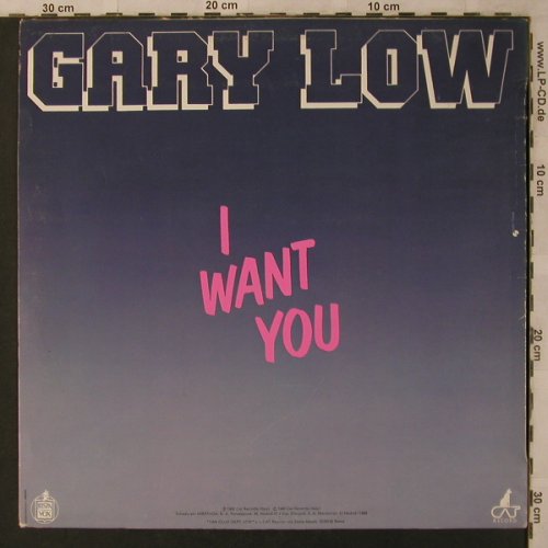 Low,Gary: I Want You, m-/vg+, Hispavox(549 045), E, 1983 - 12inch - X3042 - 3,00 Euro