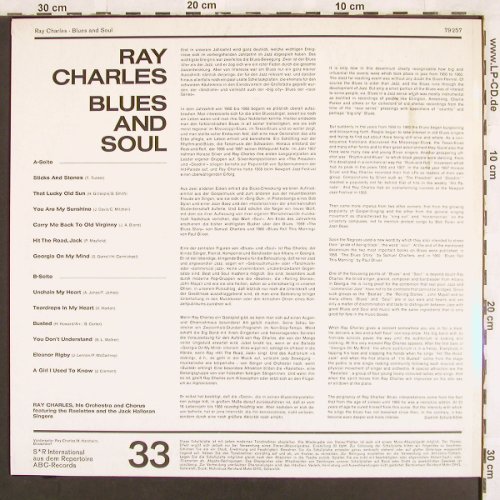Charles,Ray: Soul + Blues (like new), S*R(79 257), D,  - LP - X3096 - 40,00 Euro