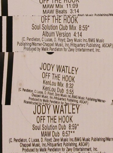 Watley,Jody: Off The Hook*8;Maw Mx,SoulS,dub..., Atlantic(DMD 2450), US,Promo, 1997 - 12"*2 - X360 - 4,00 Euro