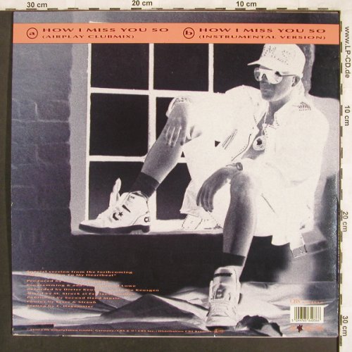 P.M.Simpson: Miss you so(Airplay Clubmix) +1, CBS (656403 6), NL, 1990 Typ: 12" Best.-Nr.: X3642 Preis: 2,00 Euro