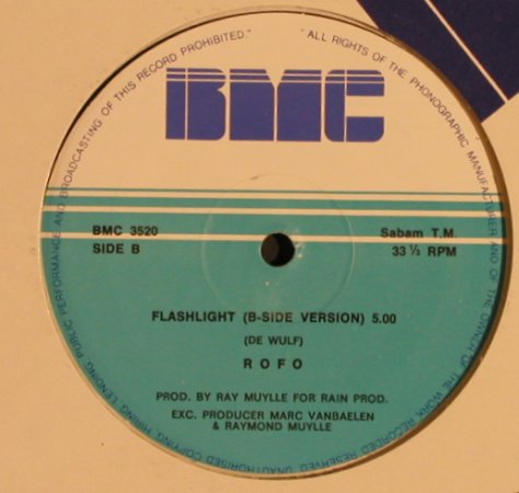 Rofo: Flashlight On A Disconight, FLC, BMC(BMC 3520), B, 1982 - 12inch - X4391 - 4,00 Euro