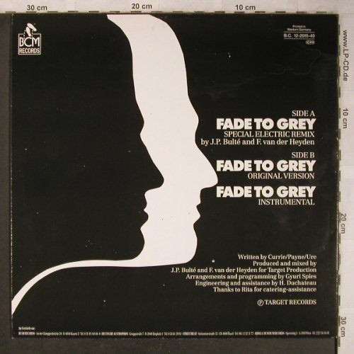 Neon: Fade To Grey*3, sp.electric rmx, BCM(B.C.12-2015-40), D,  - 12inch - X5247 - 3,00 Euro