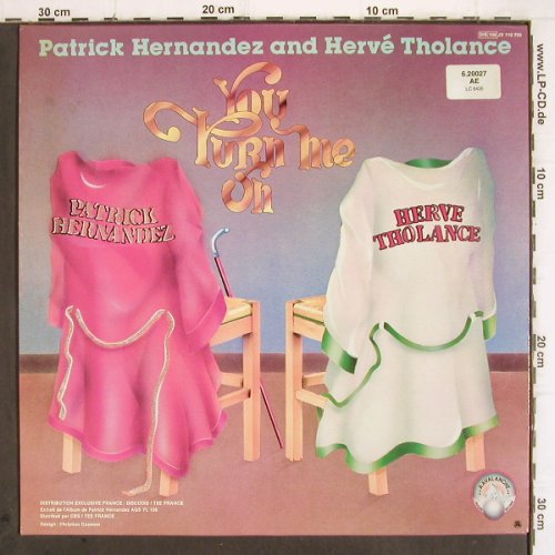 Hernandez,Patrick & Herve Tholance: Back To Boogie/You turn me on, Avalanche(JV 110 705), F, 1979 - 12inch - X610 - 2,00 Euro