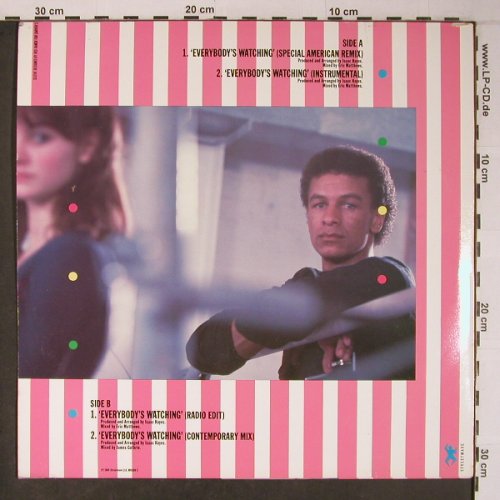 Edwards,Alton: Everybody's watching, Street Wave (MKHAN 5), UK, 1984 Typ: 12" Best.-Nr.: X6373 Preis: 4,00 Euro