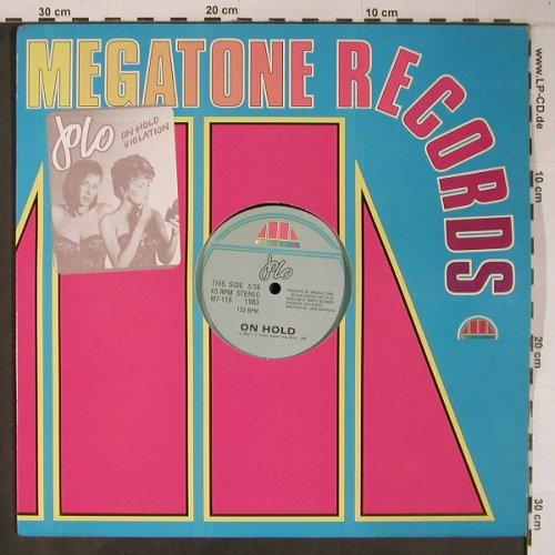 Jolo: Violation / On Hold,Hülle ~~~, Megatone Records (MT-118), D, 1983 Typ: 12" Best.-Nr.: X6398 Preis: 4,00 Euro