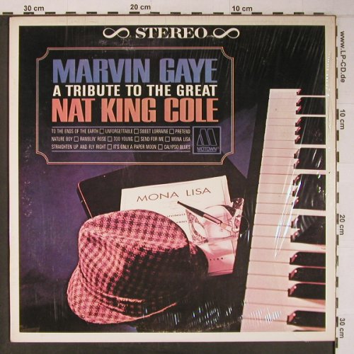 Gaye,Marvin: A tribute t.t.gr.Nat King Cole, Motown(M5-216V1), US, Ri, 1981 - LP - X6492 - 14,00 Euro