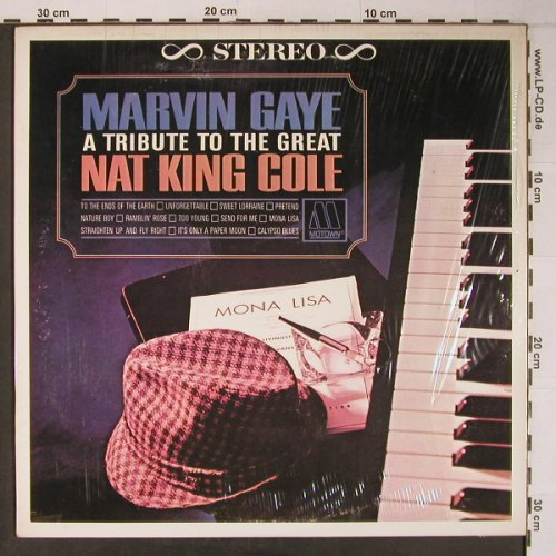 Gaye,Marvin: A tribute t.t.gr.Nat King Cole, Motown (M5-216V1), US, Ri, 1981 Typ: LP Best.-Nr.: X6492 Preis: 14,00 Euro