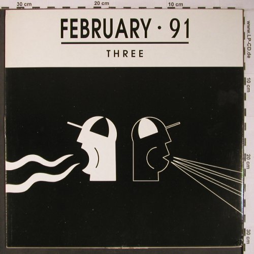 V.A.DMC February  91 - Three: Ideal Solution,Simpsons,Histo.JazzF, DMC(97/3), UK, 1991 - 12inch - X6527 - 12,50 Euro