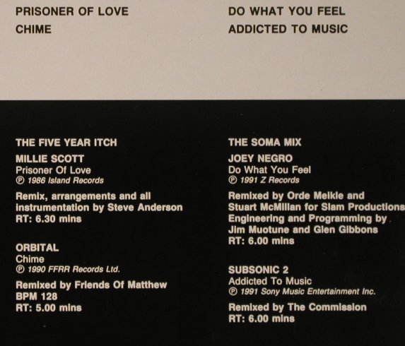 V.A.DMC October 91 - Two: Millie Scott,Orbital,J.Negro,Subson, DMC (105/2), UK, 1991 Typ: LP Best.-Nr.: X6534 Preis: 12,50 Euro
