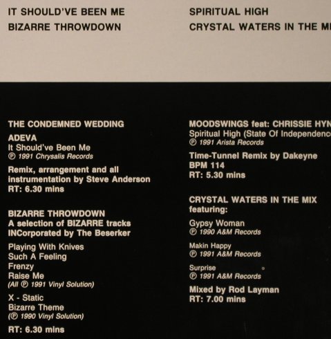 V.A.DMC November 91 - Two: Adeva,Bizarre Throwdown,Moodwings, DMC (106/2), UK, 1991 Typ: LP Best.-Nr.: X6537 Preis: 12,50 Euro