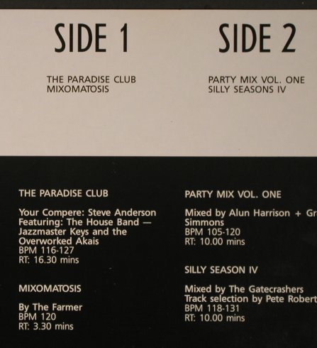 V.A.DMC December 90 - Three: Paradise Club,Mixomatosis,SillySeas, DMC (95/3), UK, 1990 Typ: LP Best.-Nr.: X6547 Preis: 12,50 Euro