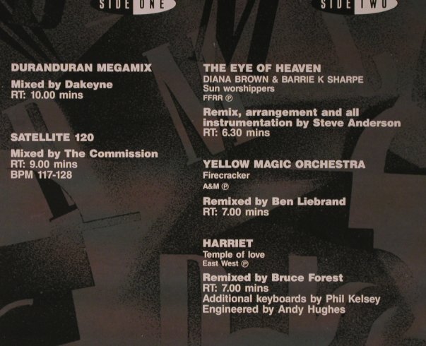 V.A.DMC September 90 - Mixes 1: DuranDuranMgx,Satelite120,Harriet, DMC (92/1), UK, 1991 Typ: LP Best.-Nr.: X6558 Preis: 12,50 Euro