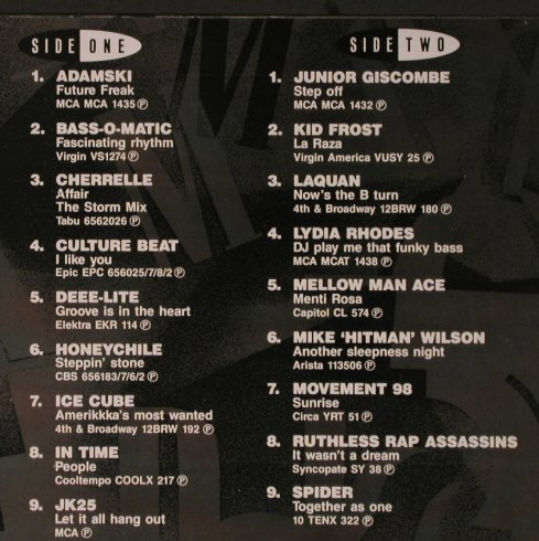 V.A.DMC August 90 - Previews: Adamski,Bass-O-Matic..Spider, DMC (91/3), UK, 1990 Typ: LP Best.-Nr.: X6559 Preis: 12,50 Euro