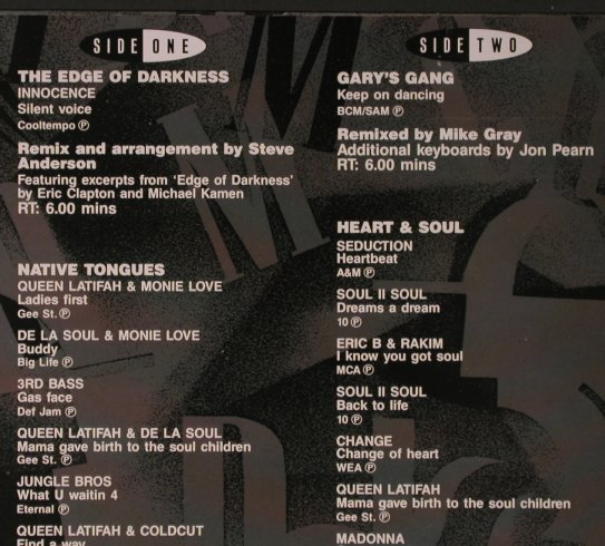 V.A.DMC August 90 - Mixes 2: Edge of Darkness,NativeTongues, DMC(91/2), UK, 1990 - LP - X6561 - 12,50 Euro
